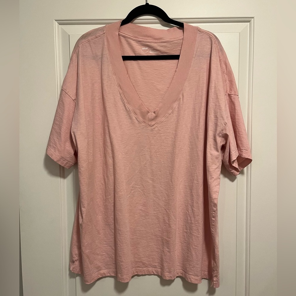 Pink Aerie V-neck